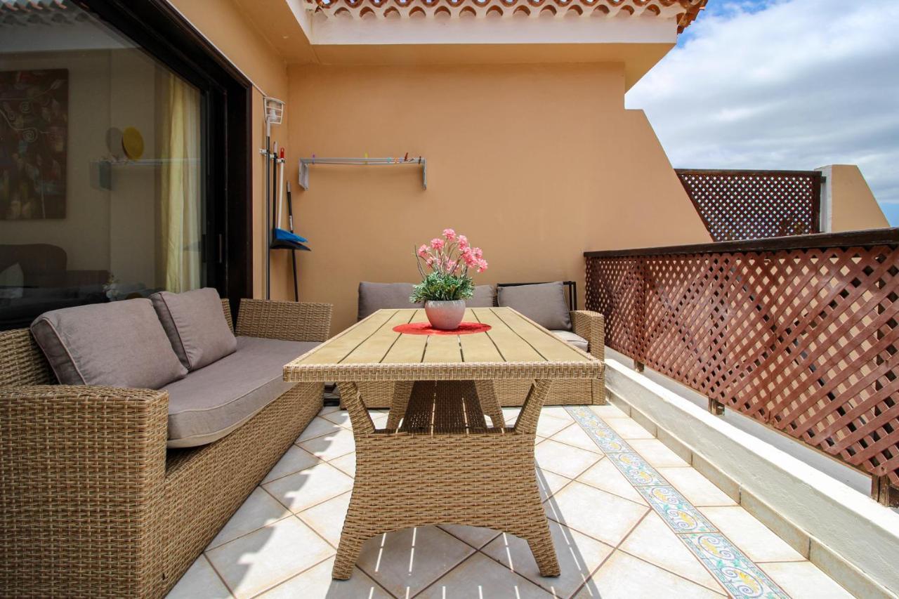 Beautiful Penthouse Apartment With Heated Swimming Pool Golf Del Sur San Miguel de Abona Ngoại thất bức ảnh